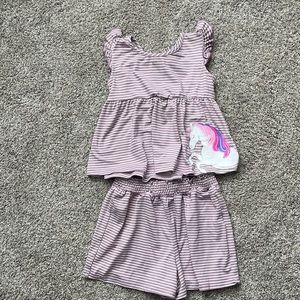Chenault girl short set, size 5